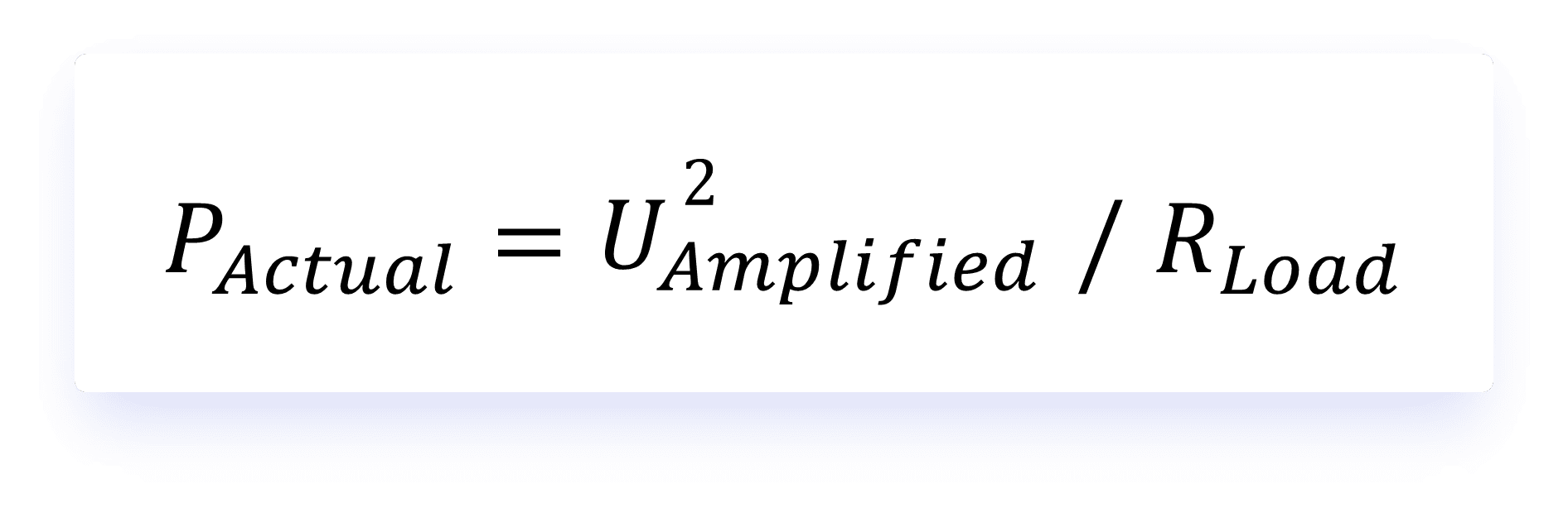 How to calculate output power of amplifier board Wondom